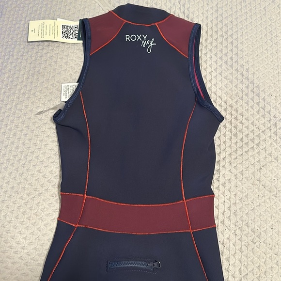 Roxy 1.5mm Rise Collection Long John Wetsuit Women’s Size 2 - Picture 14 of 15